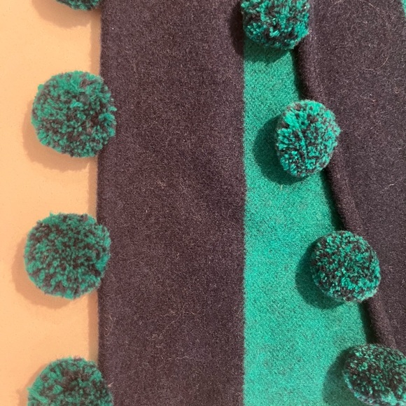 J Crew Striped Wool Scarf - Picture 2 of 3